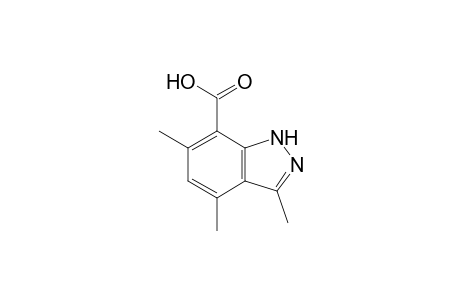 3,4,6-Trimethyl-1H-indazole-7-carboxylic acid
