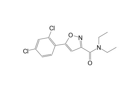 3-isoxazolecarboxamide, 5-(2,4-dichlorophenyl)-N,N-diethyl-