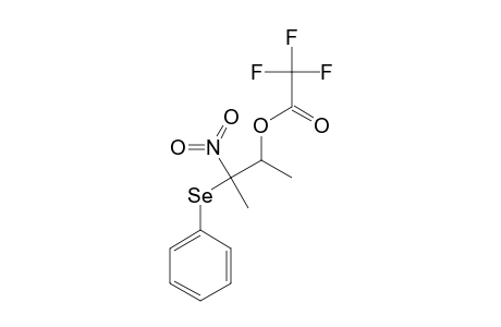 Trifluoroacetic acid, [1-methyl-2-nitro-2-(phenylselenyl)]propyl ester