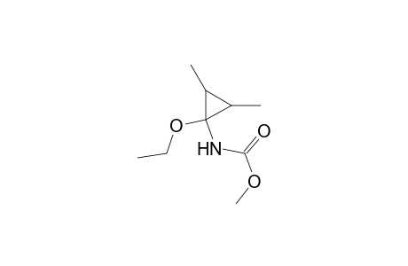 Methyl-N-(cis-2,3-dimethyl-1-ethoxy-cyclopropyl)-carbamate