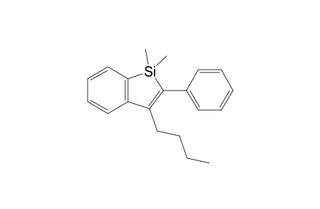 9-N-Butyl-8-phenyl-7,7-dimethyl-7-silabicyclo[4.3.0]-1(6),2,4,7-tetranonaene