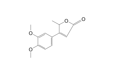 4-(3,4-dimethoxyphenyl)-5-methyl-2(5H)-furanone