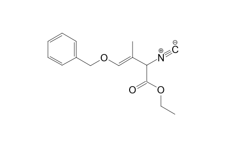 Ethyl (E) and (Z)-4-Benzyloxy-2-isocyano-3-methyl-3-butenoate