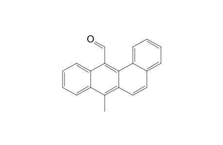 Benz[a]anthracene-12-carboxaldehyde, 7-methyl-