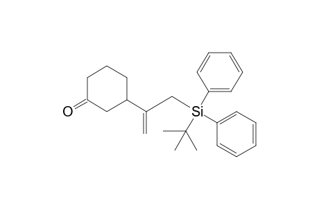 3-(3-tert-Butyldiphenylsilyl-1-propen-2-yl)cyclohexanone