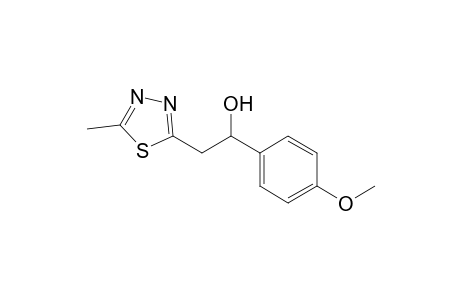 1-(4-Methoxyphenyl)-2-(5-methyl-1,3,4-thiadiazol-2-yl)ethanol