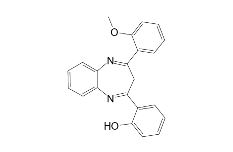 2-(2-HYDROXYPHENYL)-4-(2''-METHOXYPHENYL)-1,5-BENZODIAZEPINE