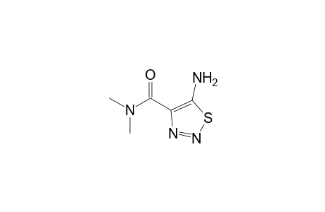 5-Amino-N,N-dimethyl-1,2,3-thiadiazole-4-carboxamide