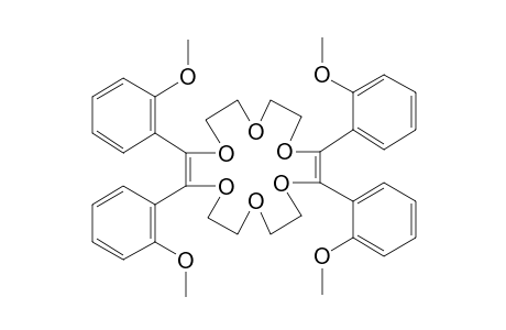 2,3,11,12-Tetra(2-methoxyphenyl)-1,4,7,10,13,16-hexaoxacyclooctadec-2,11-diene