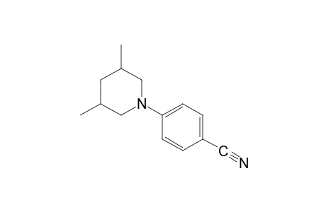 p-(3,5-dimethylpiperidino)benzonitrile