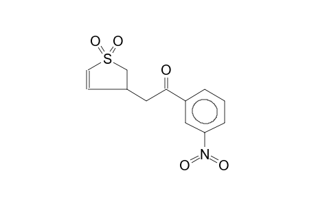 4-(3-NITROPHENACYL)-2-THIOLENE-1,1-DIOXIDE