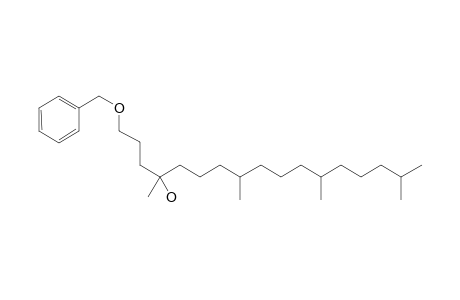 Benzyl 4-hydroxy-4,8,12,16-tetramethylheptadecyl ether