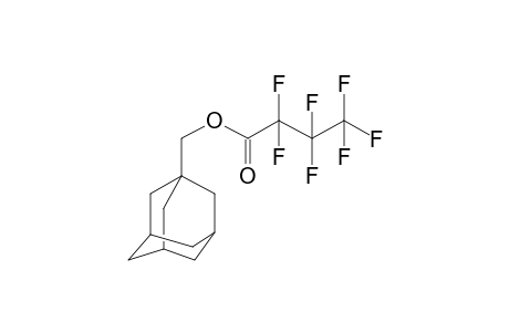 Heptafluorobutanoic acid, 1-adamantylmethyl ester