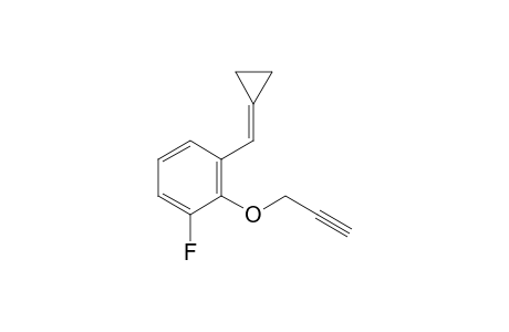 1-(cyclopropylidenemethyl)-3-fluoro-2-prop-2-ynoxy-benzene