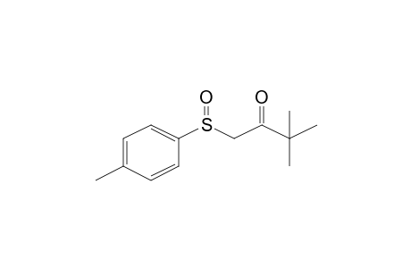 3,3-Dimethyl-1-(toluene-4-sulfinyl)butan-2-one