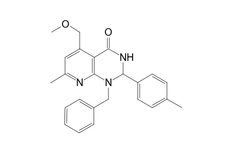 1-Benzyl-5-(methoxymethyl)-7-methyl-2-(4-methylphenyl)-1H,2H,3H,4H-pyrido[2,3-d]pyrimidin-4-one