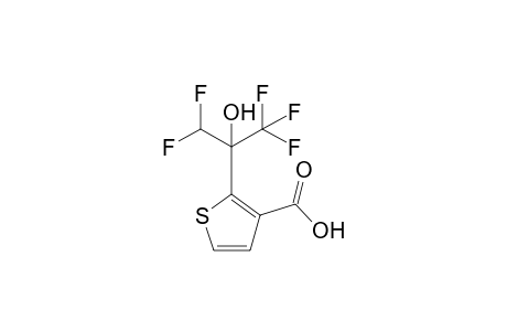 2-( 1',1',1',3',3'-Pentafluoro-2'-hydroxypropan-2'-yl)-3-thenoic acid