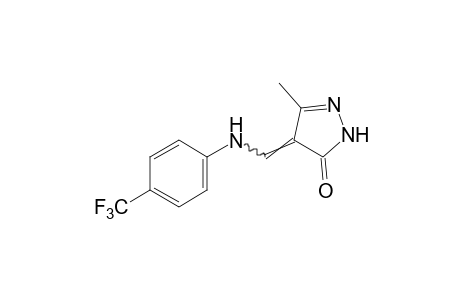 3-METHYL-4-[(alpha,alpha,alpha-TRIFLUORO-p-TOLUIDINO)METHYLENE]-2-PYRAZOLIN-5-ONE