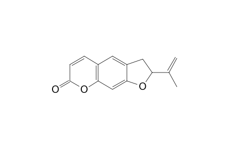 2-prop-1-en-2-yl-2,3-dihydrofuro[3,2-g]chromen-7-one