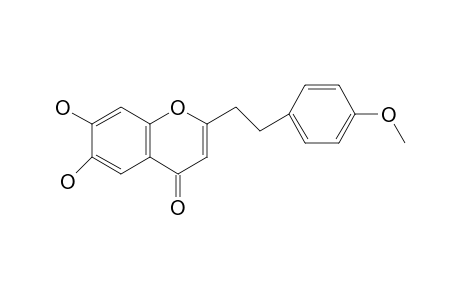 6,7-Dihydroxy-2-(4-methoxyphenethyl)-4H-chromen-4-one