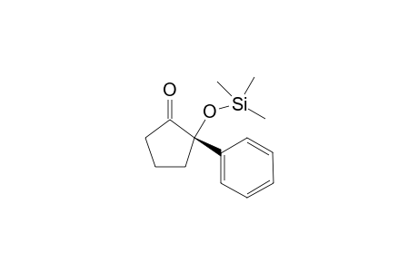 (S)-2-Phenyl-2-((trimethylsilyl)oxy)cyclopentanone
