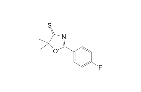 2-(4-fluorophenyl)-5,5-dimethyl-1,3-oxazole-4-thione