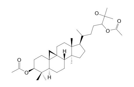 CYCLOARTANE-3-BETA,24,25-TRIOL-DIACETATE;ISOMER-#1