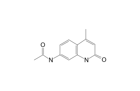 N-(4-Methyl-2-oxo-1,2-dihydro-quinolin-7-yl)-acetamide