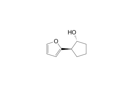 trans-2-(2-hydroxycyclopentyl)furan