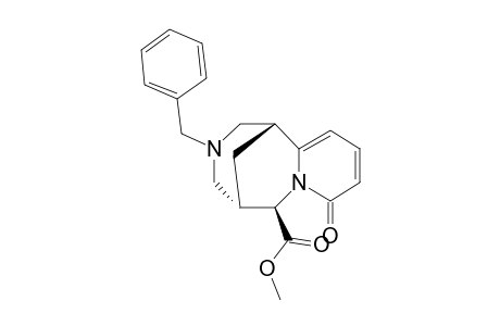 (-)-(1R,5S)-N-Benzyl-6.beta.-methoxycarbonyl-1,2,3,4,5,6-hexahydro-1,5-methanopyrido[1,2-a][1,5]diazocin-8-one