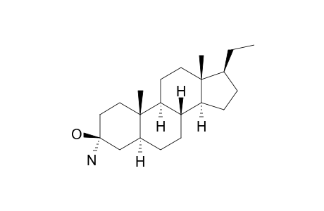 3.alpha.-Amino-3.beta.-hydroxy-5.alpha.-pregnane