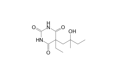 5-ethyl-5-(2-hydroxy-2-methylbutyl)barbituric acid