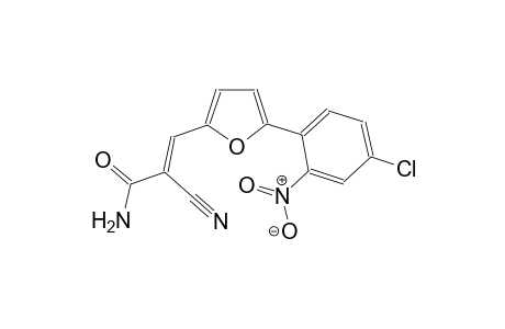 (2E)-3-[5-(4-chloro-2-nitrophenyl)-2-furyl]-2-cyano-2-propenamide