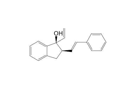 (1S*,2R*,E)-2-Styryl-1-vinylindan-1-ol