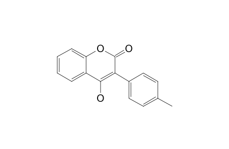 4-Hydroxy-3-(p-tolyl)-1-benzopyran-2-one