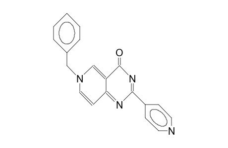 6-Benzyl-2-(4-pyridyl)-pyrido(4,3-D)pyrimidin-4-one