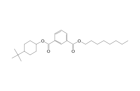 Isophthalic acid, octyl 4-tert-butylcyclohexyl ester