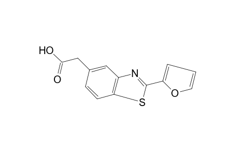 2-(2-furyl)-5-benzothiazoleacetic acid