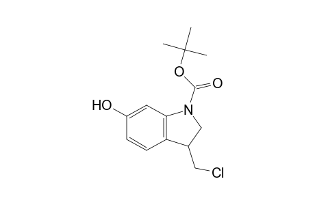 1-CHLOROMETHYL-5-HYDROXY-N-(TERT.-BUTYLOXYCARBONYL)-INDOLINE