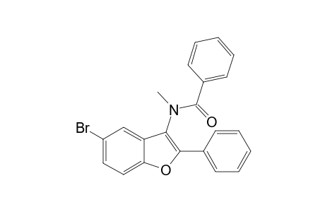 N-(5-Bromo-2-phenylbenzofuran-3-yl)-N-methylbenzamide