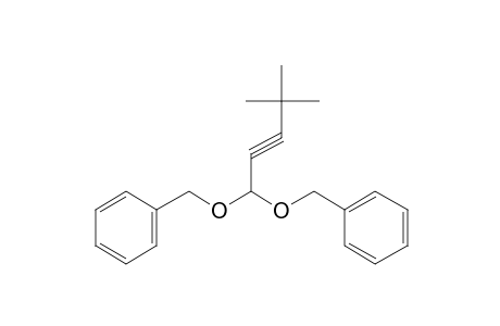 1,1-Dibenzyloxy-4,4-dimethyl-2-pentyne