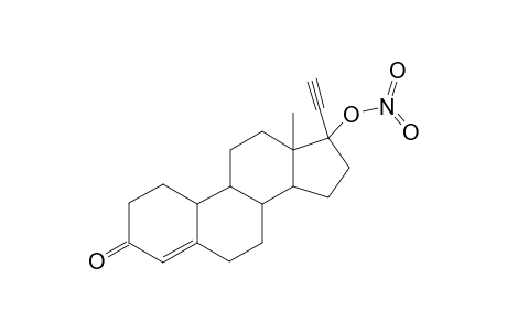 19-NOR-17.ALPHA.-PREGN-4-ENE-20-IN-3-ONE-17.BETA.-NITRAT