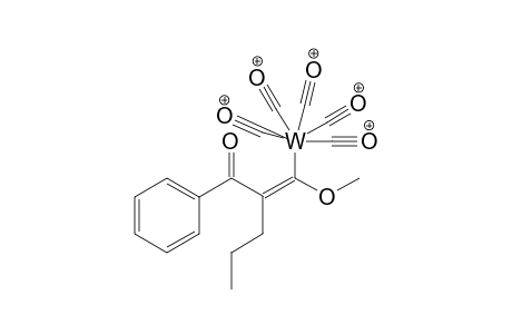 ((1-Benzoylbutyl)methoxymethylene)pentacabonyltungsten