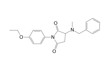 2,5-Pyrrolidinedione, 1-(4-ethoxyphenyl)-3-[methyl(phenylmethyl)amino]-