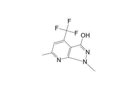 1,6-dimethyl-4-(trifluoromethyl)-1H-prazolo[3,4-b]pyridin-3-ol
