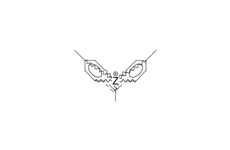 Bis(4-tolyl)-methyl-carbenium cation