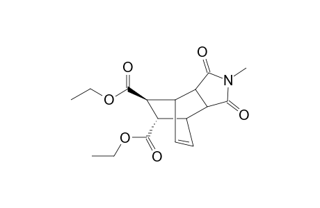 DIETHYL-4-METHYL-3,5-DIOXO-4-AZATETRACYCLO-[5.5.2.0(2,6)]-UNDEC-10-ENE-8,9-DICARBOXYLATE
