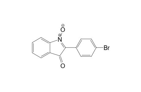 2-(p-bromophenyl)-3H-indol-3-one, 1-oxide