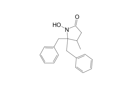 5,5-Dibenzyl-1-hydroxy-4-methyl-pyrrolidin-2-one