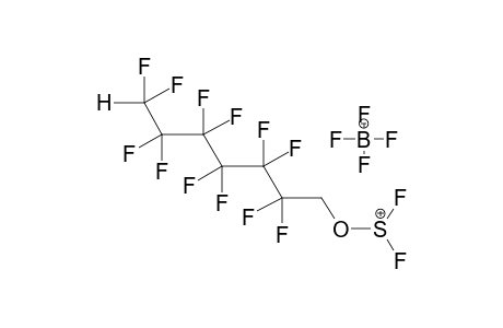 (1,1,7-TRIHYDRODODECAFLUOROHEPTYLOXY)DIFLUOROSULPHONIUMTETRAFLUOROBORATE